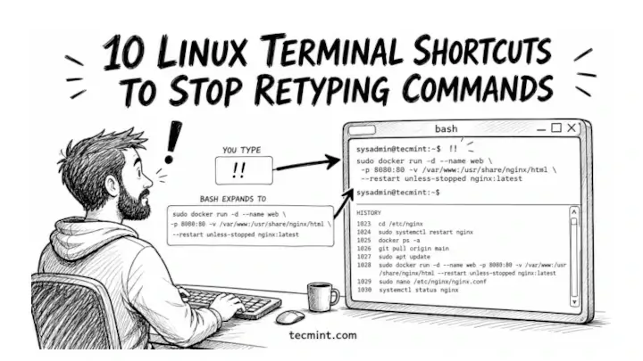 Linux Terminal Shortcuts to Stop Retyping Commands
