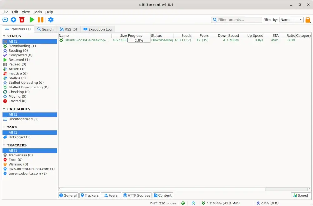 Qbittorrent - BitTorrent-Client