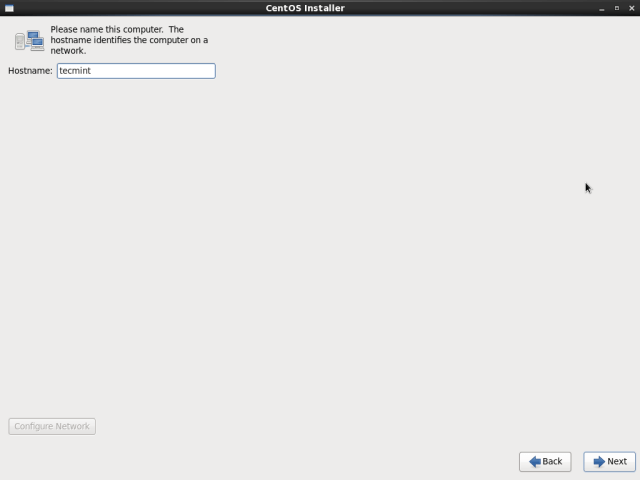  Set CentOS 6.10 Nume Gazdă 