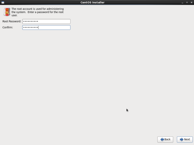 CentOS 6.10-Root-Passwort festlegen