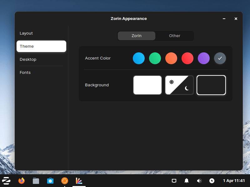 Zorin Theme Settings