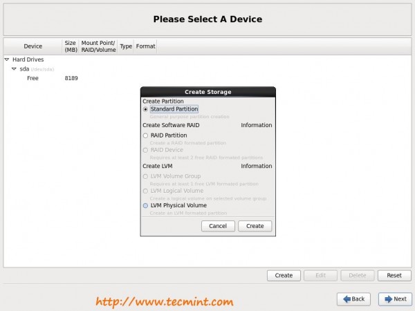 Create Storage