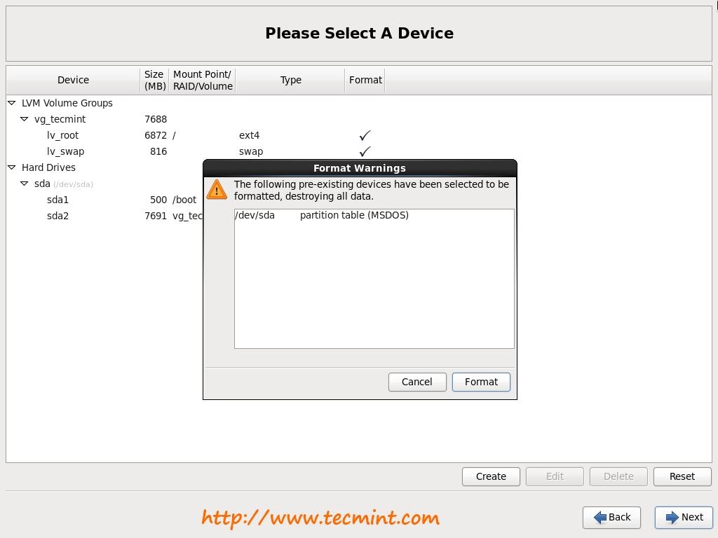 Device Formatting | Tecmint: Linux Howtos, Tutorials & Guides