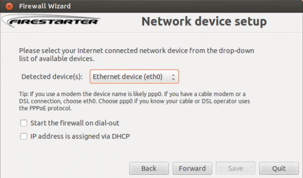 Network Device Setup