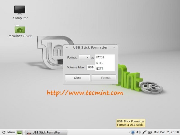 USB Stick Formatter