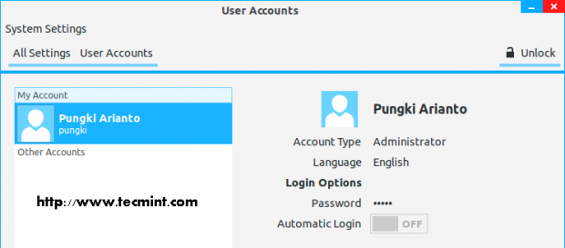 User Account