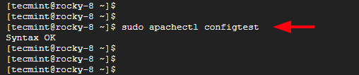 Check Apache Configuration