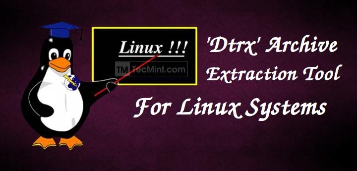 Dtrx Linux Archive Tool