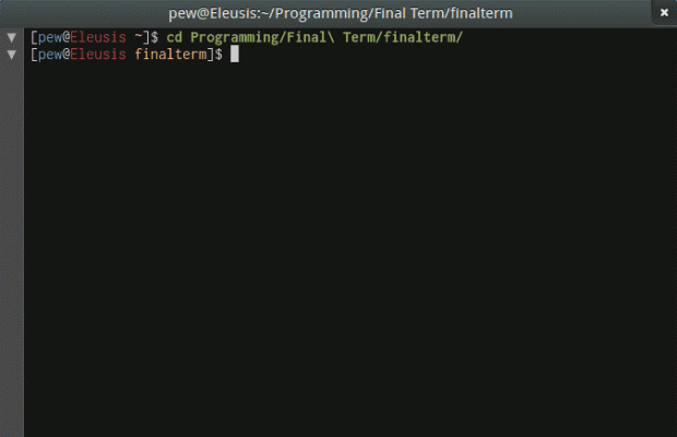 Endterminal