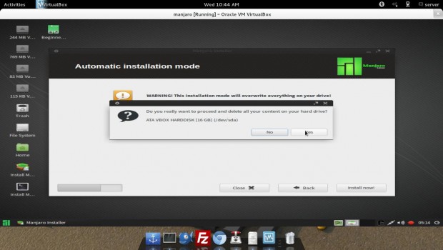 Proceed Installation