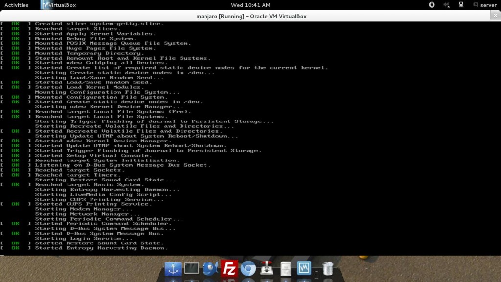 Starting Manjaro | Tecmint: Linux Howtos, Tutorials & Guides