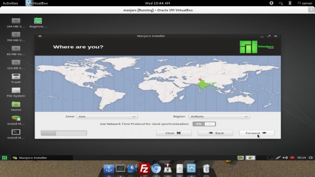 Select Geographical Location