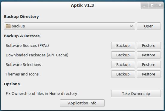 Install Aptik in Ubuntu