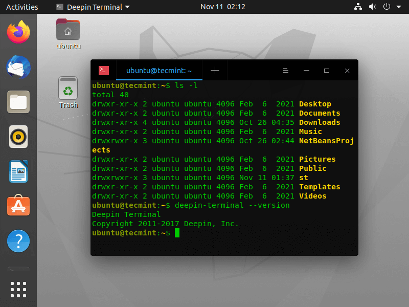 Deepin Terminal for Linux