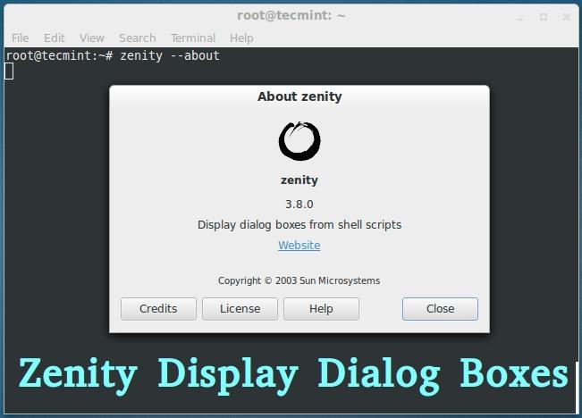 Install Zenity in Linux