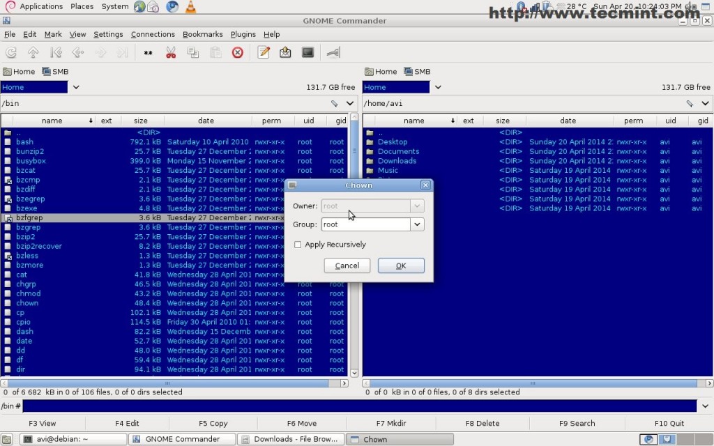 GNOME Commander: A 'Two Panel' Graphical File Browser and Manager for Linux