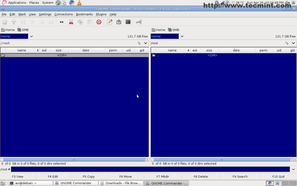 GNOME Commander: A 'Two Panel' Graphical File Browser and Manager for Linux