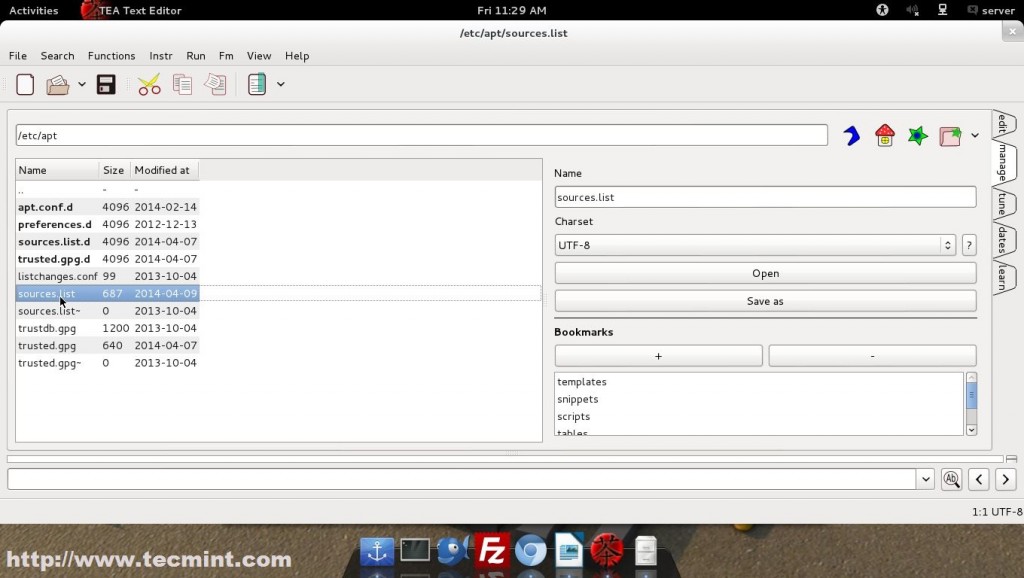 Tea Linux Os Tea: An Ultimate Text Editor Cum Word Processor for Linux