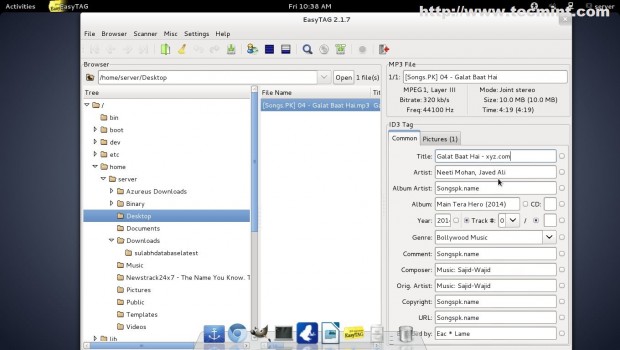 Edit MP3 File Tags