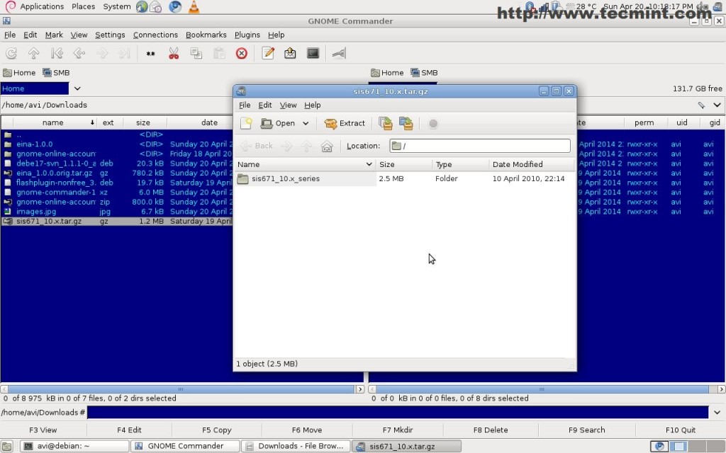 GNOME Commander: A 'Two Panel' Graphical File Browser and Manager for Linux
