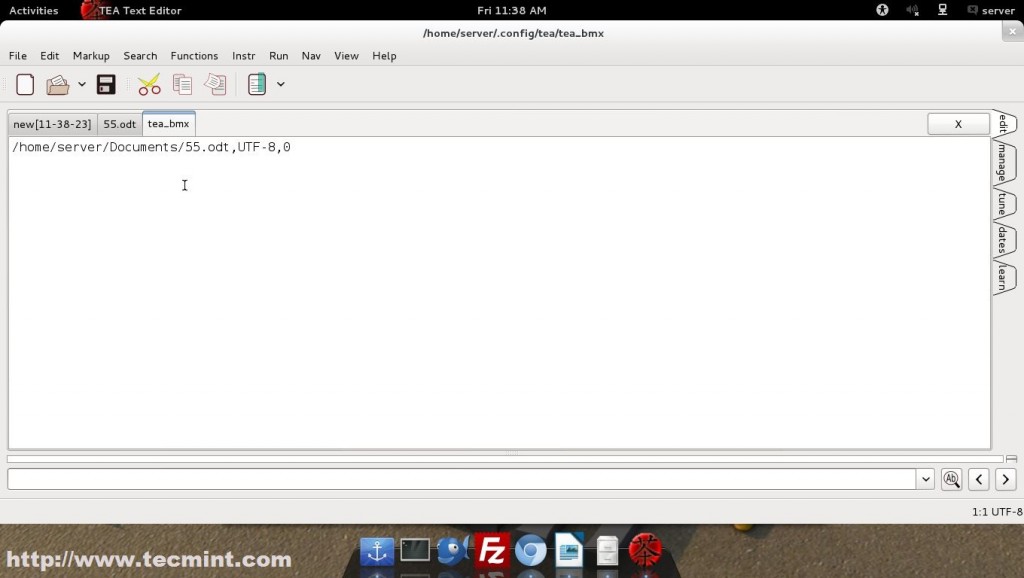 Tea Linux Os Tea: An Ultimate Text Editor Cum Word Processor for Linux