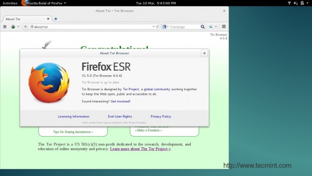 About Tor Browser