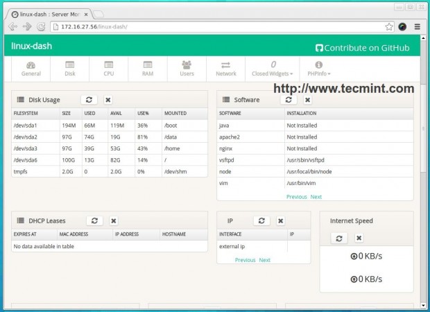 Disk Monitoring