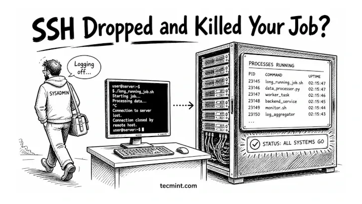 SSH Dropped and Killed Your Job?