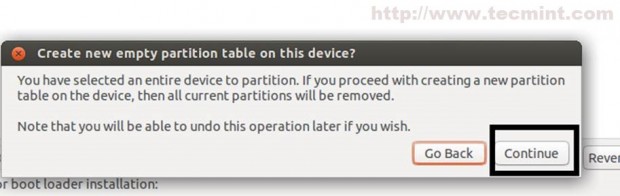 Create New Partition
