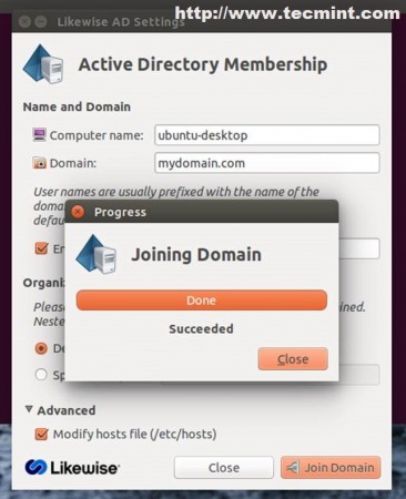 Joining Domain