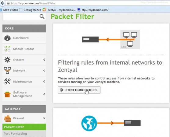 Configure Firewall Rules