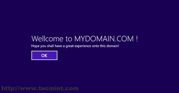 Bienvenido a Domain