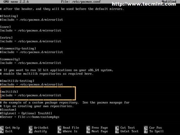 Activate Multilib Repositories