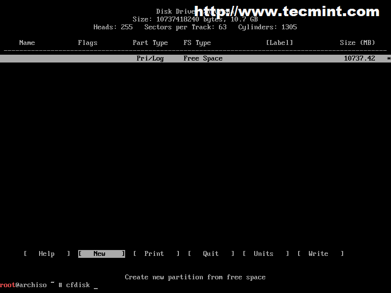 Disk Layout Partition | Tecmint: Linux Howtos, Tutorials & Guides