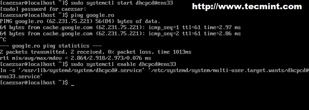 Verify Network Connectivity | Tecmint: Linux Howtos, Tutorials & Guides