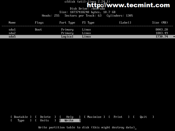Create Swap Partition