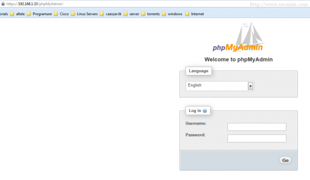 Access PhpMyAdmin via Virtual Host