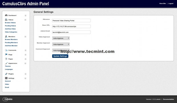 General Settings