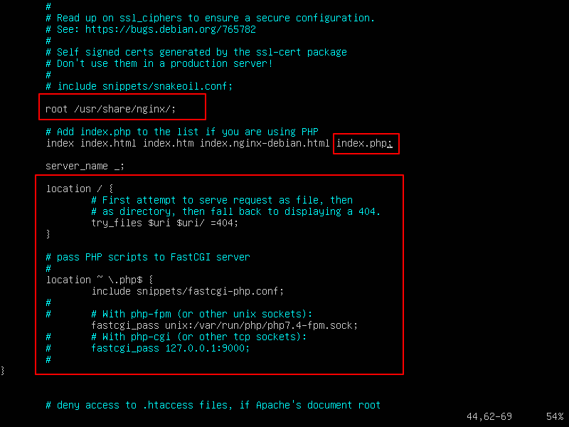 Enable FastCGI for Nginx