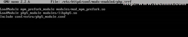 Enable mod_mpm_prefork Module