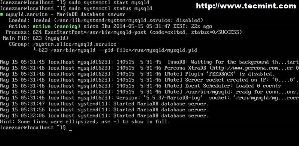 Installing LEMP (Nginx, PHP, MySQL with MariaDB engine and PhpMyAdmin