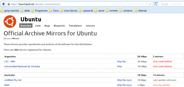 Ubuntu Archive Mirror 
