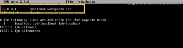 Setup Local Domain