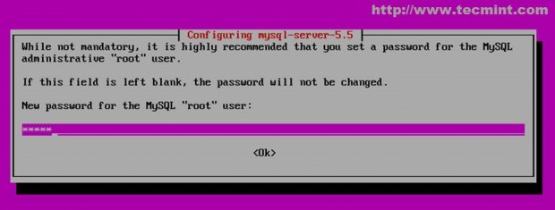 Configure MySQL Server