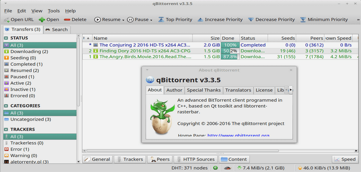 qBittorrent Client for Linux Systems