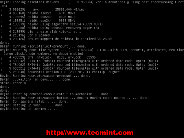 Booting BlackBox Live ISO