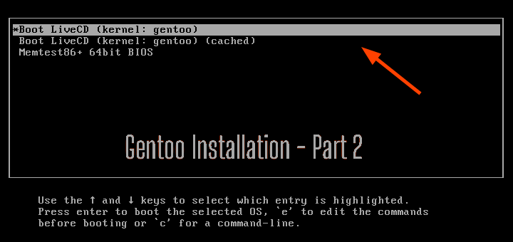 Install Gentoo Linux
