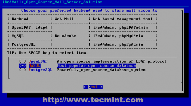 Select MySQL Database