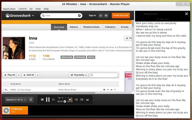 Grooveshark Music Service