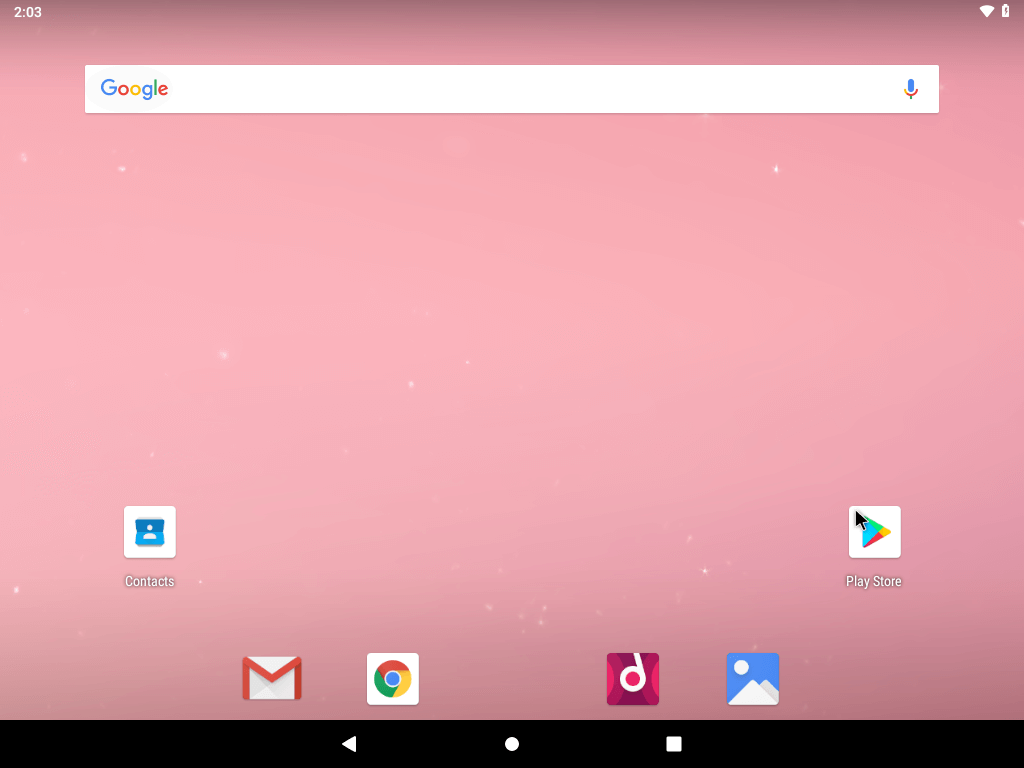 Android Running on Virtual Machine
